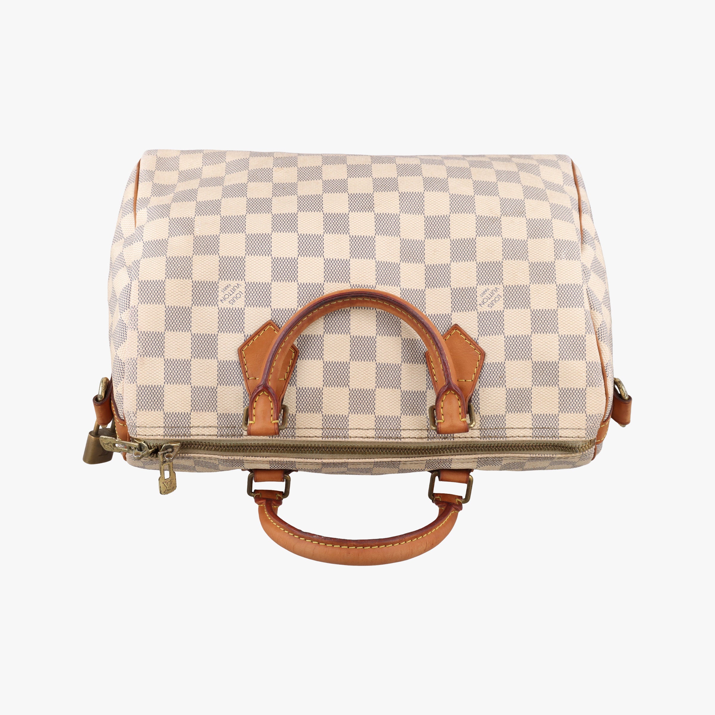 Pre-owned Louis Vuitton Speedy 30 AZUR Damier Canvas N41533 handbag | stylenewstar