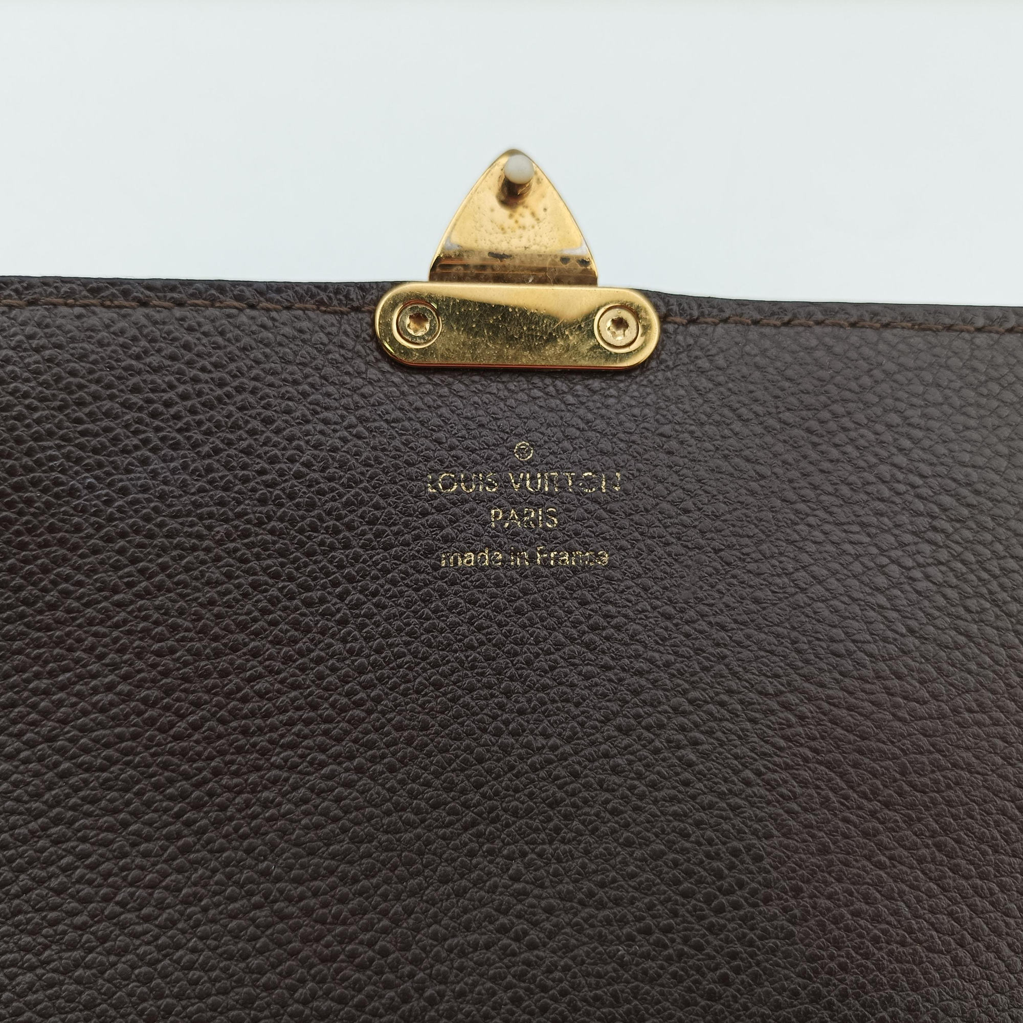Pre-owned Louis Vuitton Fascinante Brown Monogram Empreinte M94226 shoulderbag | stylenewstar