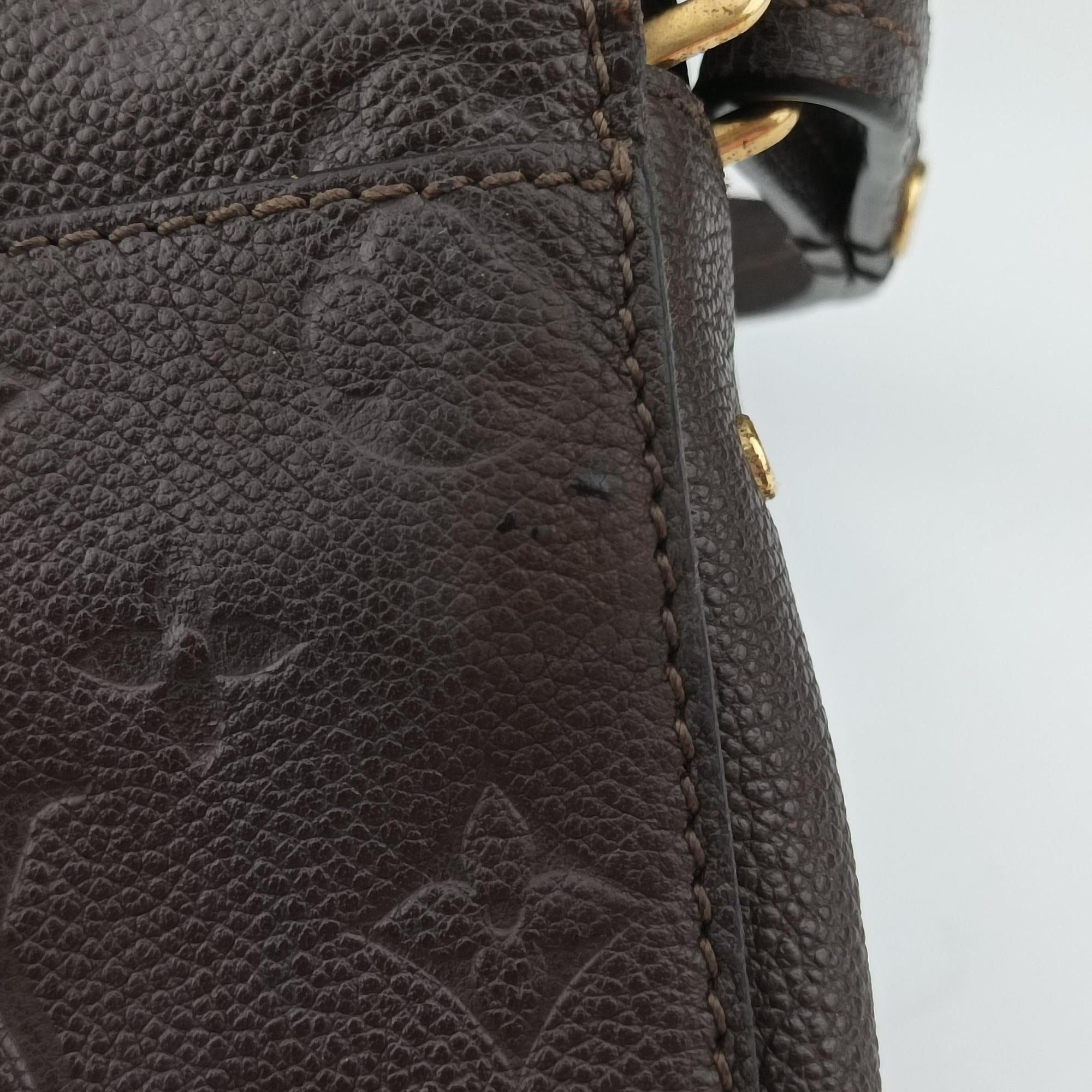 Pre-owned Louis Vuitton Fascinante Brown Monogram Empreinte M94226 shoulderbag | stylenewstar