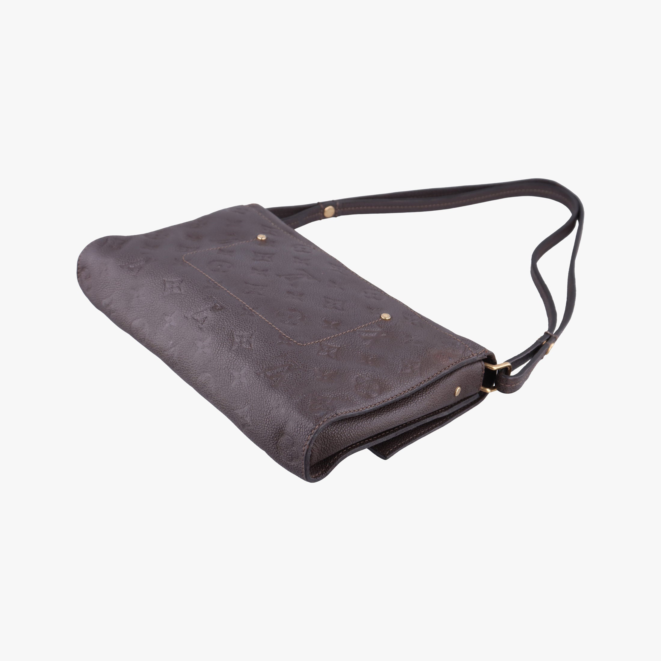 Pre-owned Louis Vuitton Fascinante Brown Monogram Empreinte M94226 shoulderbag | stylenewstar