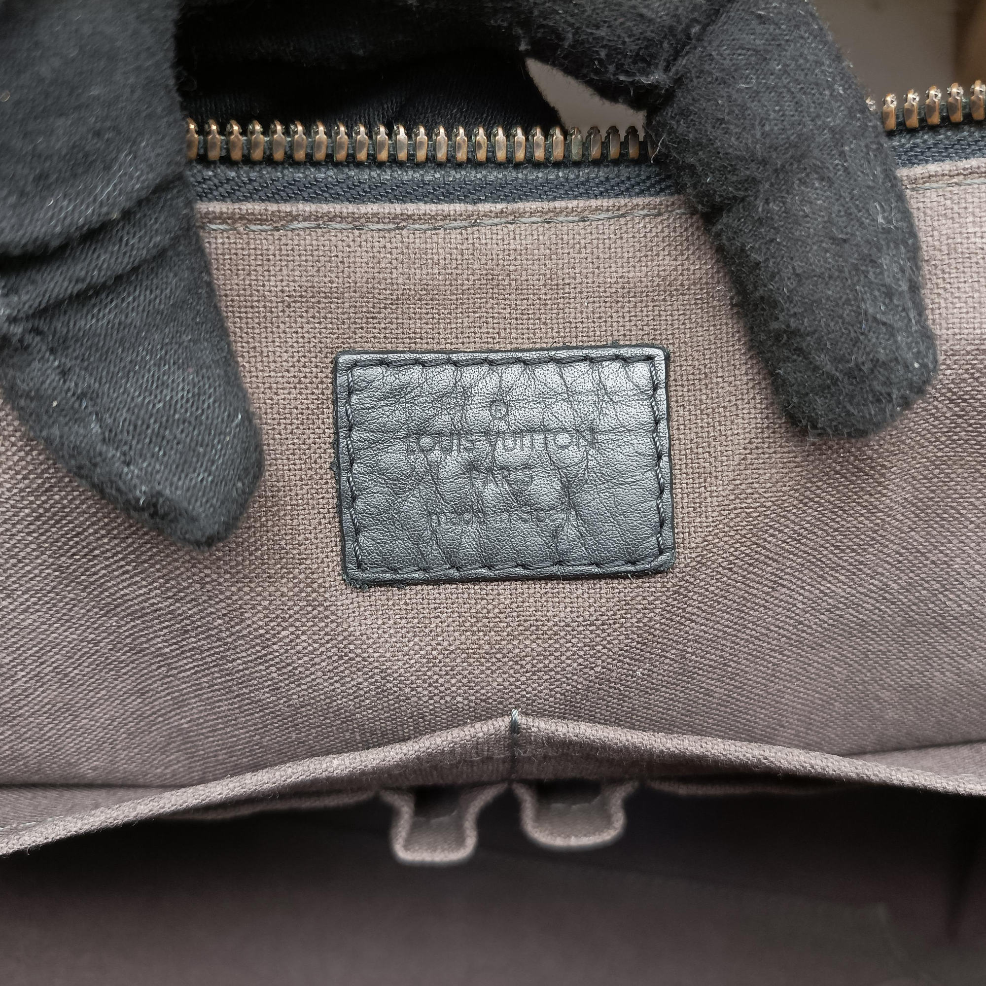 Vintage Louis Vuitton Porte Documents Jour Noir Damier Graphite N48224 shoulderbag | stylenewstar