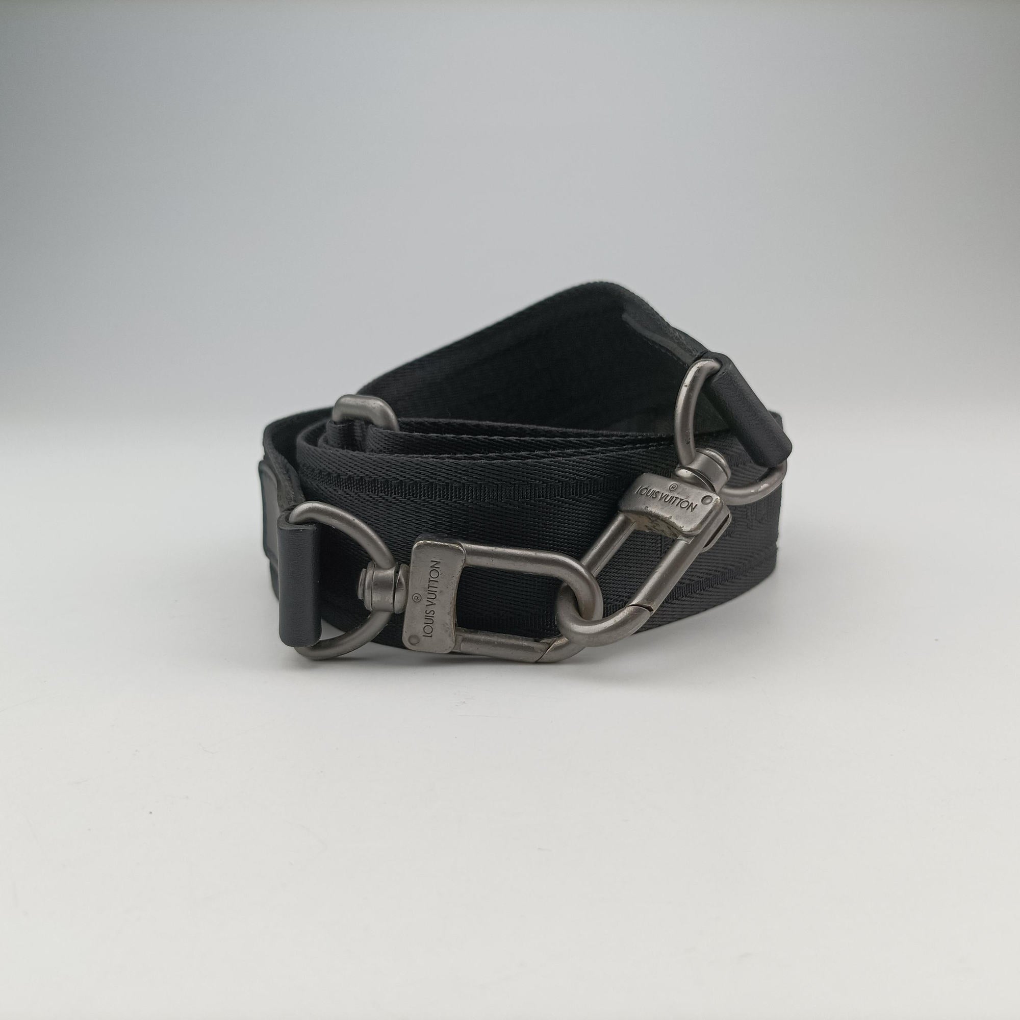 Vintage Louis Vuitton Porte Documents Jour Noir Damier Graphite N48224 shoulderbag | stylenewstar