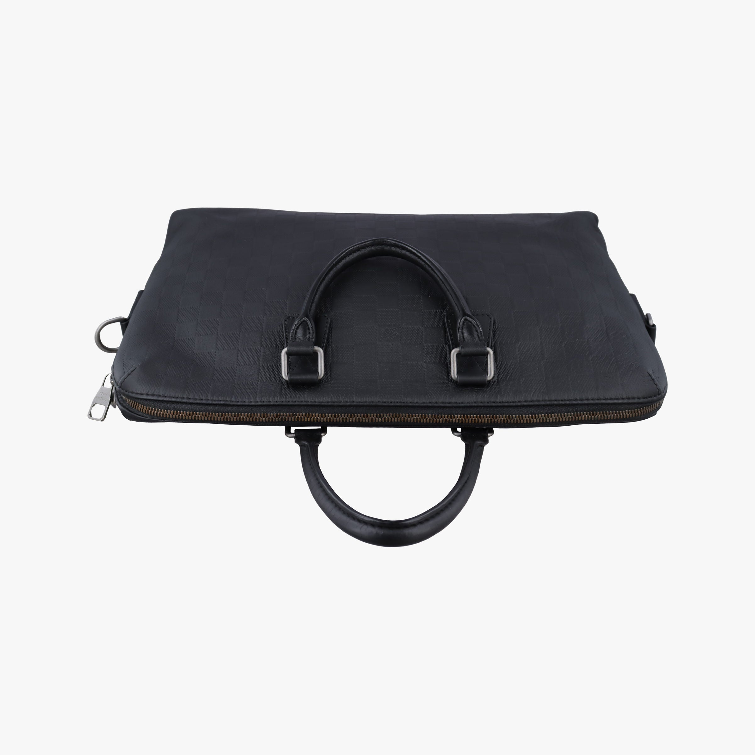 Vintage Louis Vuitton Porte Documents Jour Noir Damier Graphite N48224 shoulderbag | stylenewstar