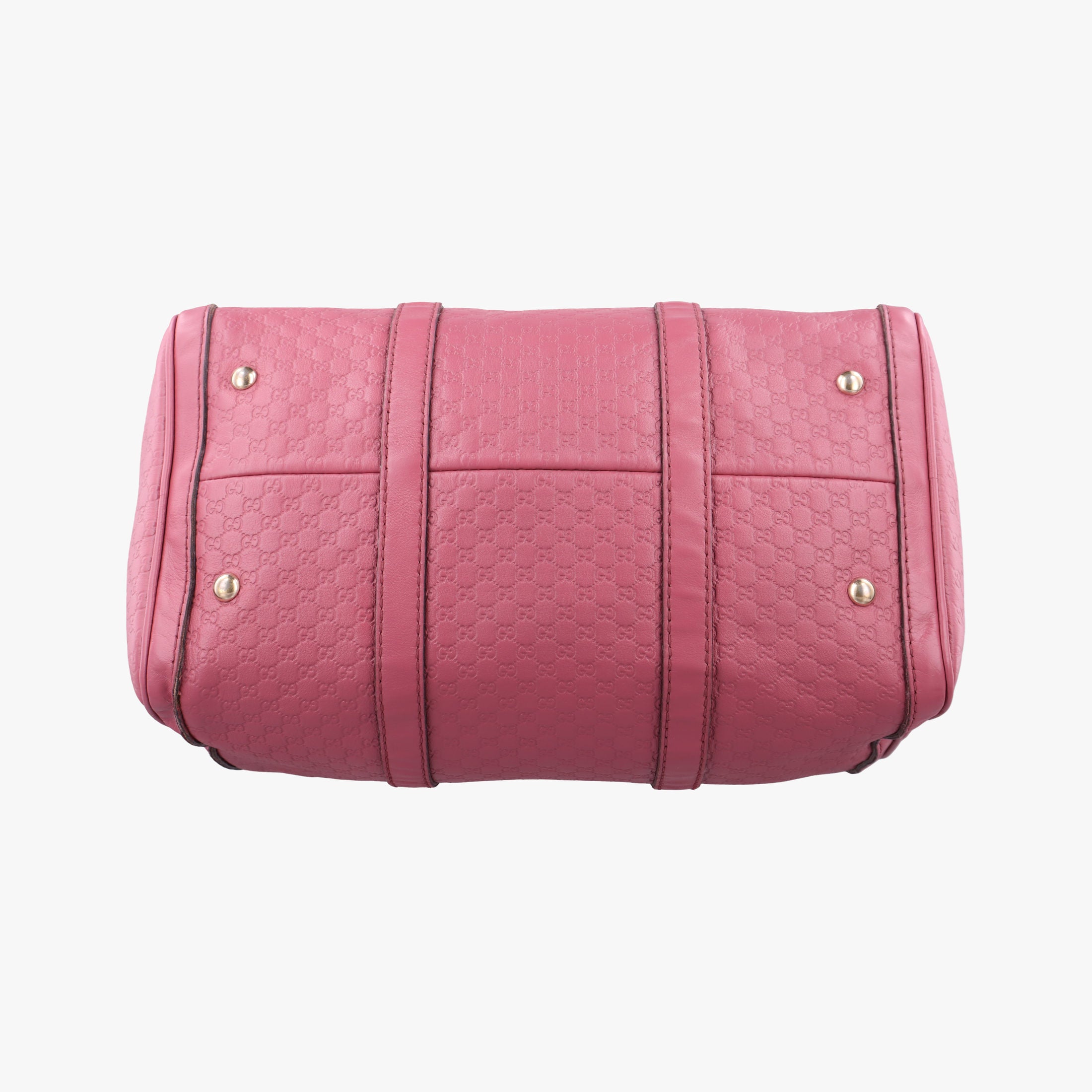 Pre-owned Gucci Sherry Line Pink Leather 247205 handbag | stylenewstar
