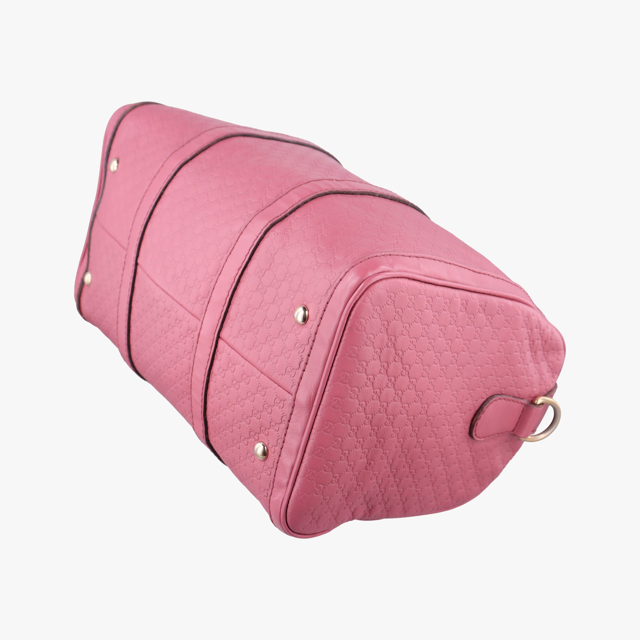 Pre-owned Gucci Sherry Line Pink Leather 247205 handbag | stylenewstar