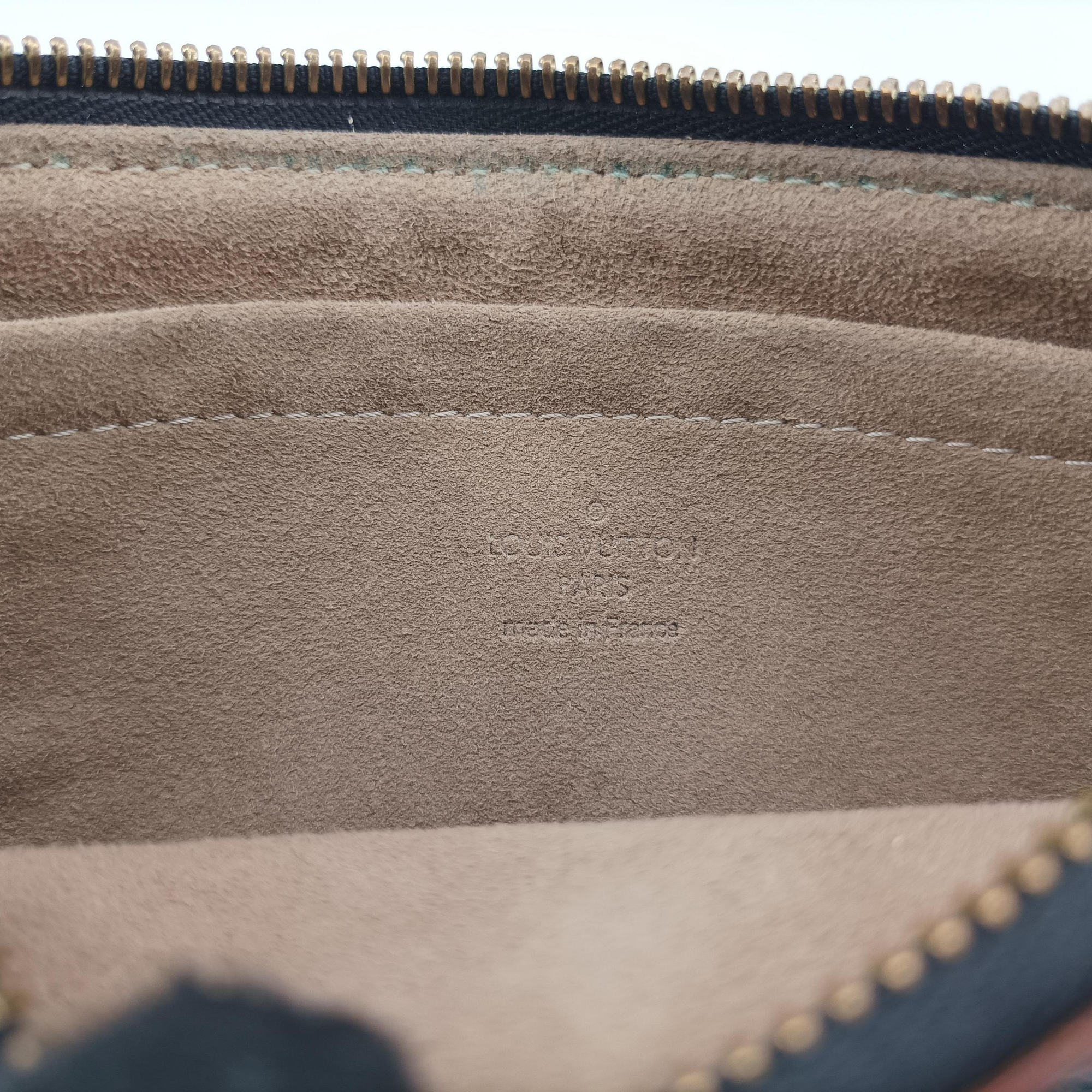 Secondhand Louis Vuitton Pochette Mira MM Noir Monogram Multicolor M60097 handbag | stylenewstar