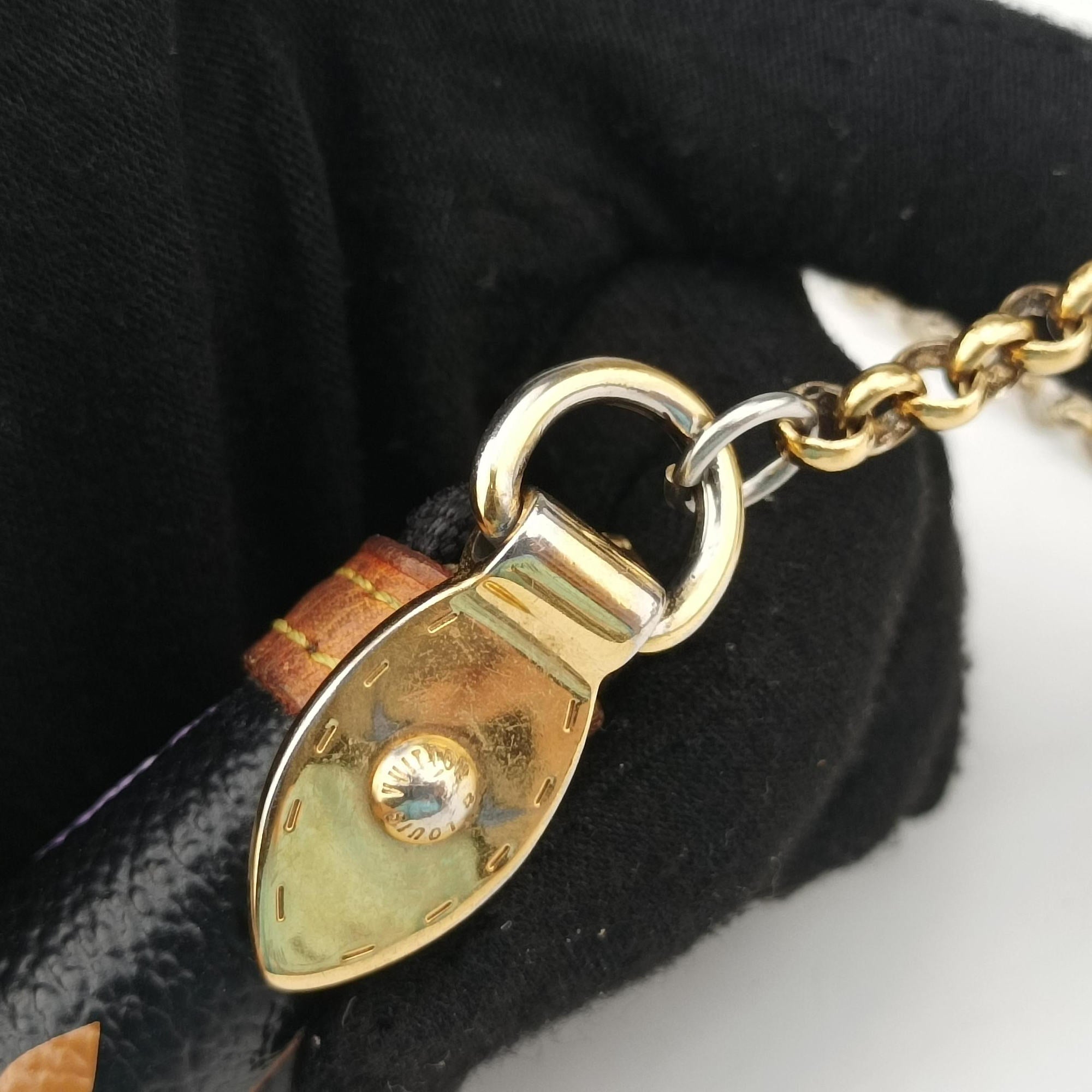 Secondhand Louis Vuitton Pochette Mira MM Noir Monogram Multicolor M60097 handbag | stylenewstar