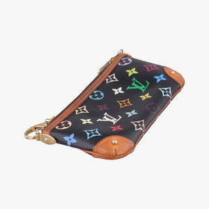 Secondhand Louis Vuitton Pochette Mira MM Noir Monogram Multicolor M60097 handbag | stylenewstar