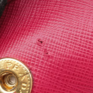 Vintage Prada Galleria Front Pocket Red SAFFIANO Leather BN2674 shoulderbag | stylenewstar