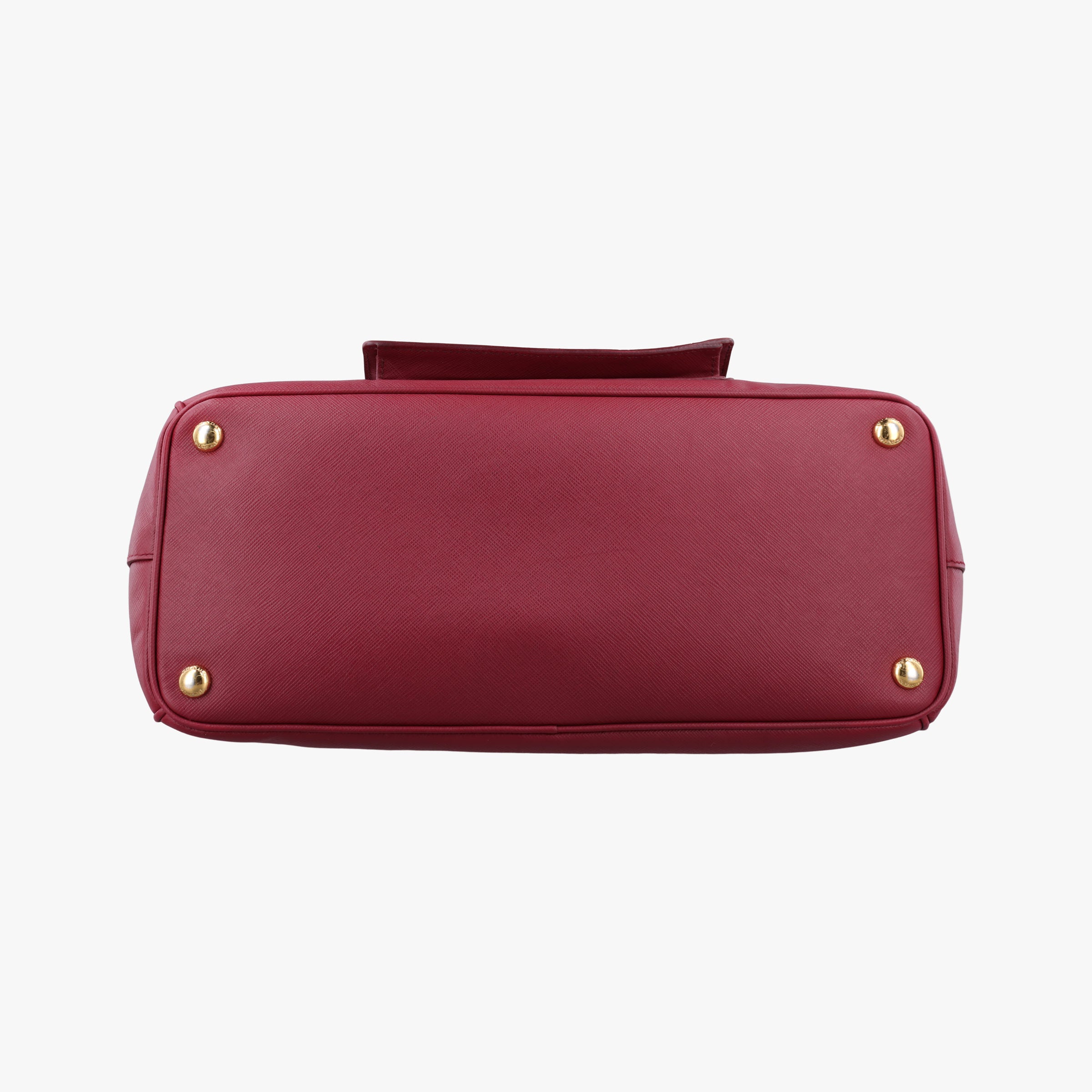 Vintage Prada Galleria Front Pocket Red SAFFIANO Leather BN2674 shoulderbag | stylenewstar