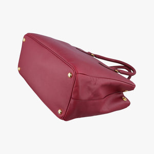 Vintage Prada Galleria Front Pocket Red SAFFIANO Leather BN2674 shoulderbag | stylenewstar