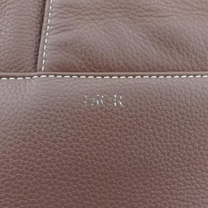 Pre-owned Christian Dior Saddle Brown Leather  bum bag/waist bag | stylenewstar
