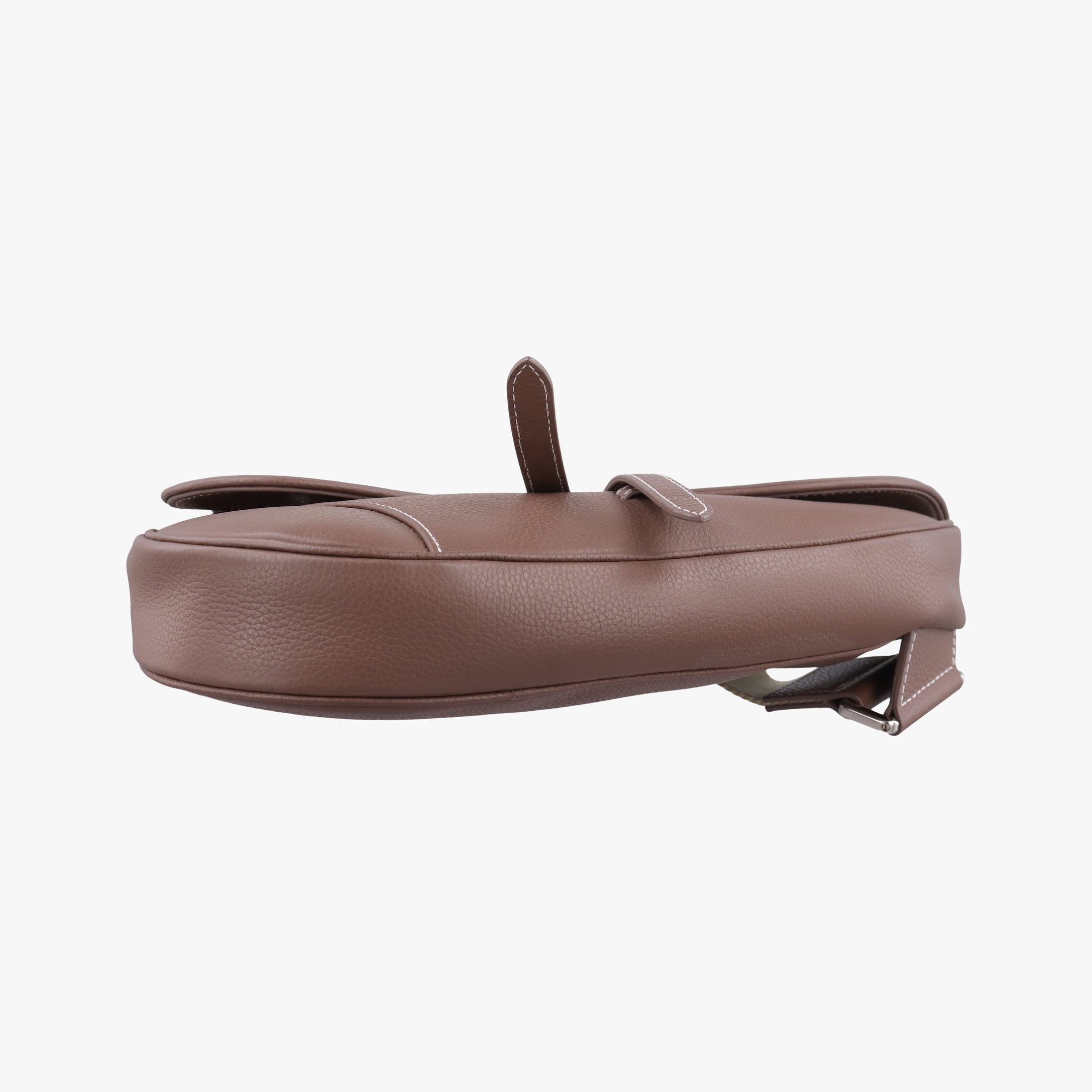 Pre-owned Christian Dior Saddle Brown Leather  bum bag/waist bag | stylenewstar