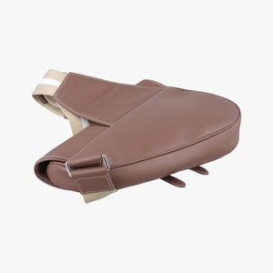 Pre-owned Christian Dior Saddle Brown Leather  bum bag/waist bag | stylenewstar