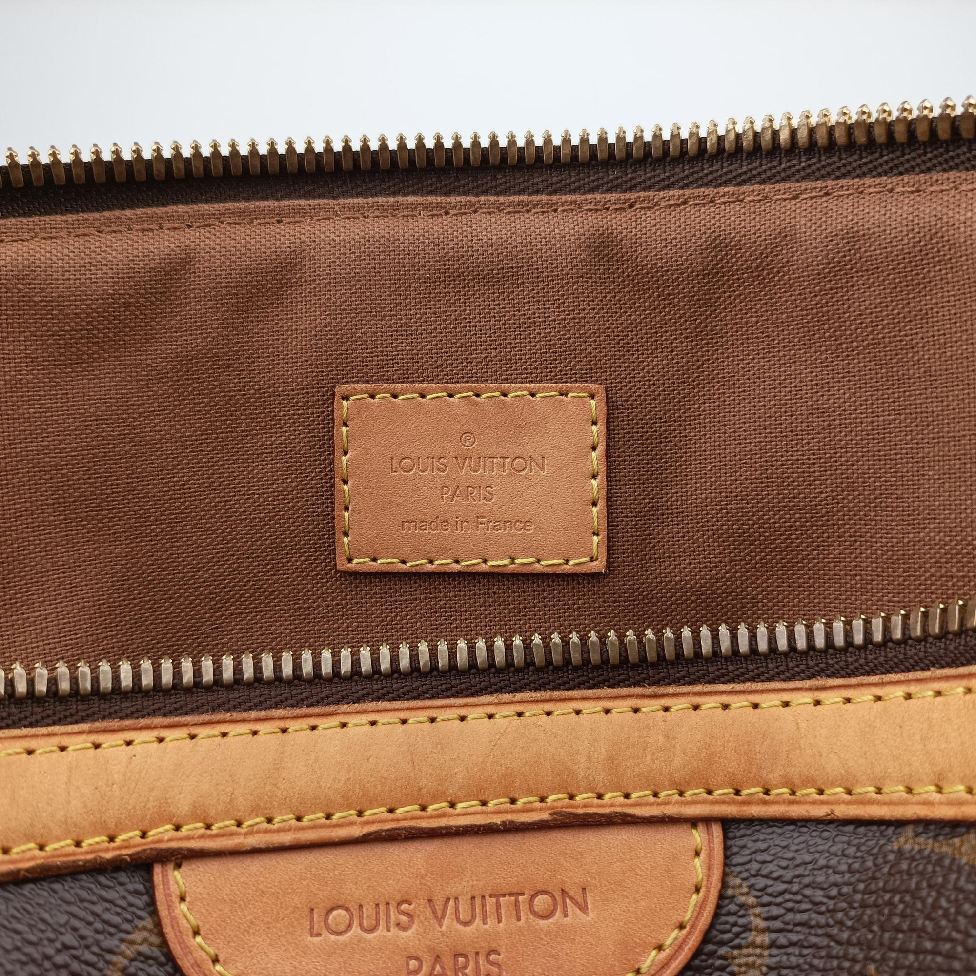 Pre-owned Louis Vuitton TIVOLI GM Brown Monogram Canvas M40144 handbag | stylenewstar