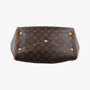 Pre-owned Louis Vuitton TIVOLI GM Brown Monogram Canvas M40144 handbag | stylenewstar