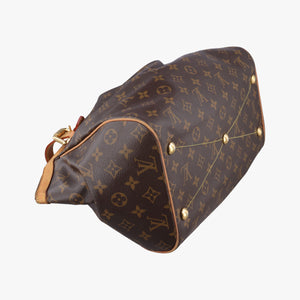 Pre-owned Louis Vuitton TIVOLI GM Brown Monogram Canvas M40144 handbag | stylenewstar