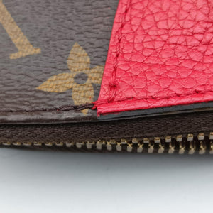 Vintage Louis Vuitton RETIRO PM brown×CERISE Monogram Canvas×calf leather M40546 shoulderbag | stylenewstar