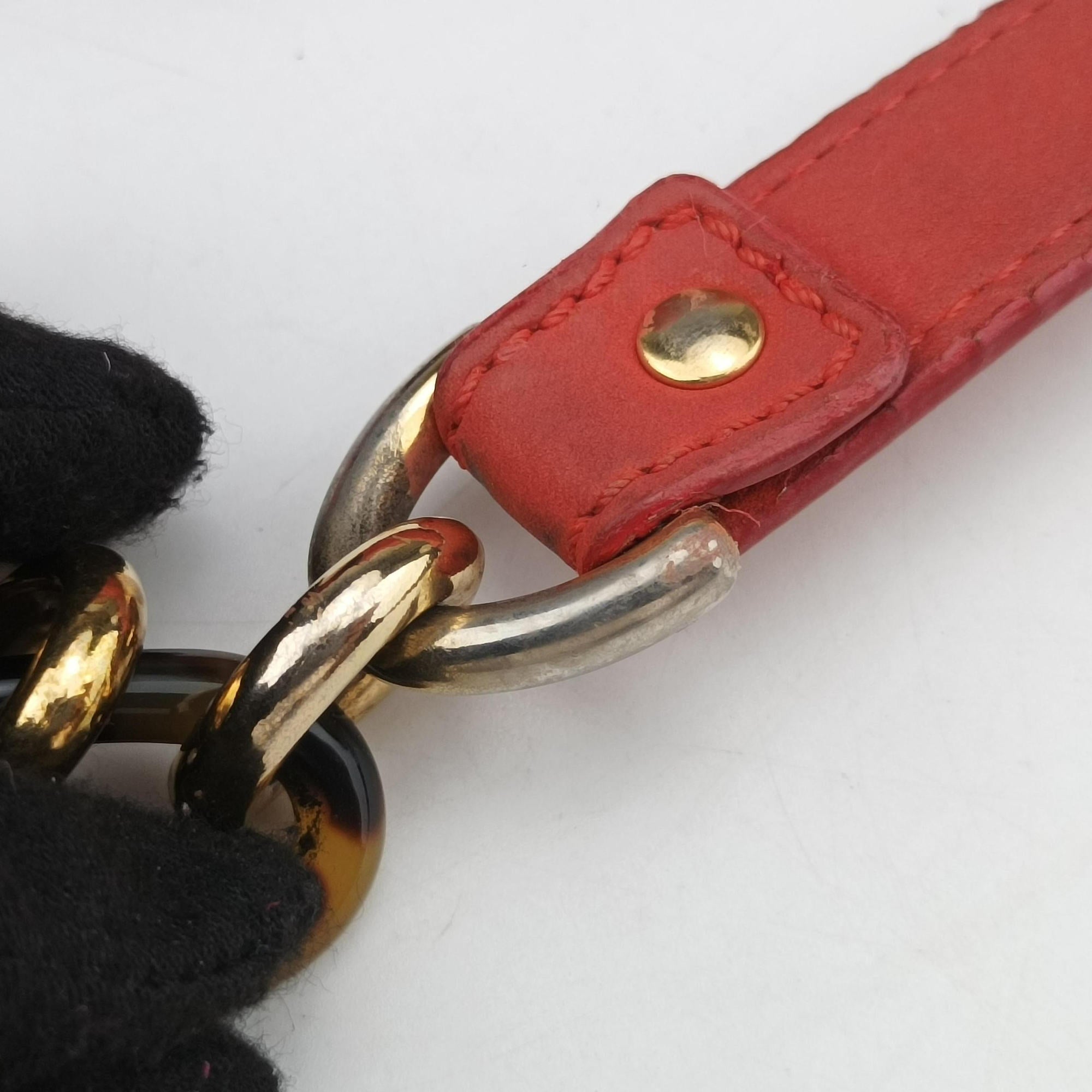 Pre-owned Fendi Big Mamma Forever Flap Orange Leather 8BR638 shoulderbag | stylenewstar