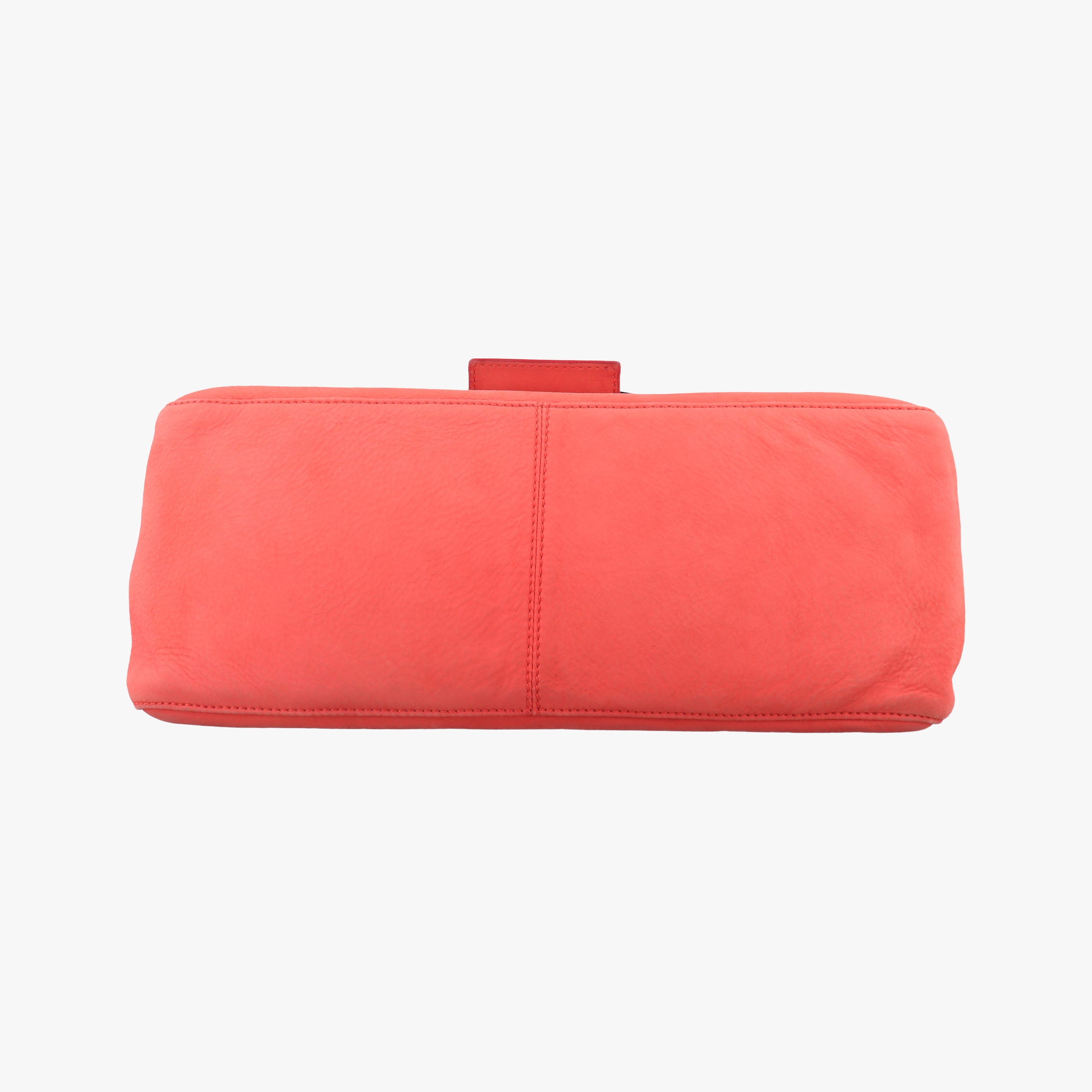 Pre-owned Fendi Big Mamma Forever Flap Orange Leather 8BR638 shoulderbag | stylenewstar