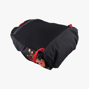 Pre-owned Gucci Embroidered Tiger Web Sherry Line Black×Multicolour canvas 429037 backpack/rucksack | stylenewstar