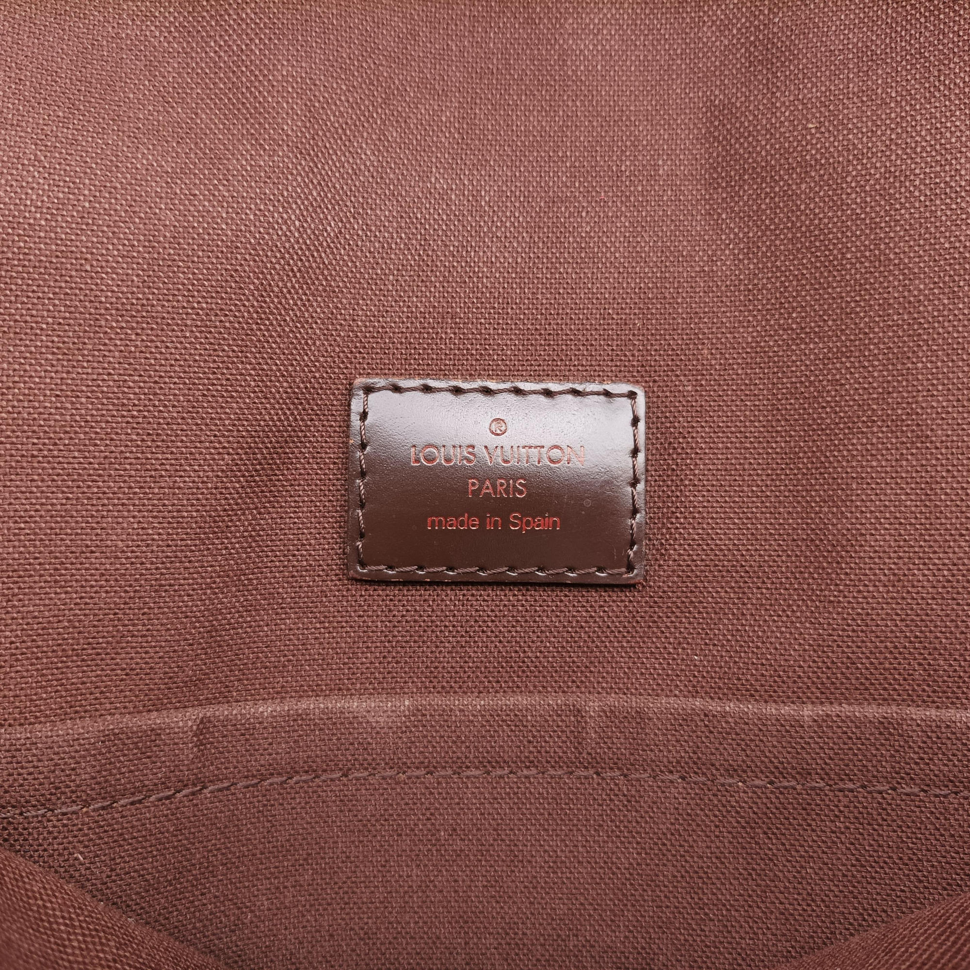 Pre-owned Louis Vuitton BROOKLYN MM EBENE Damier Canvas N51211 shoulderbag | stylenewstar