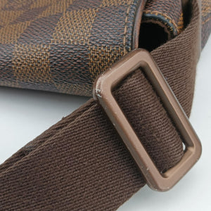 Pre-owned Louis Vuitton BROOKLYN MM EBENE Damier Canvas N51211 shoulderbag | stylenewstar