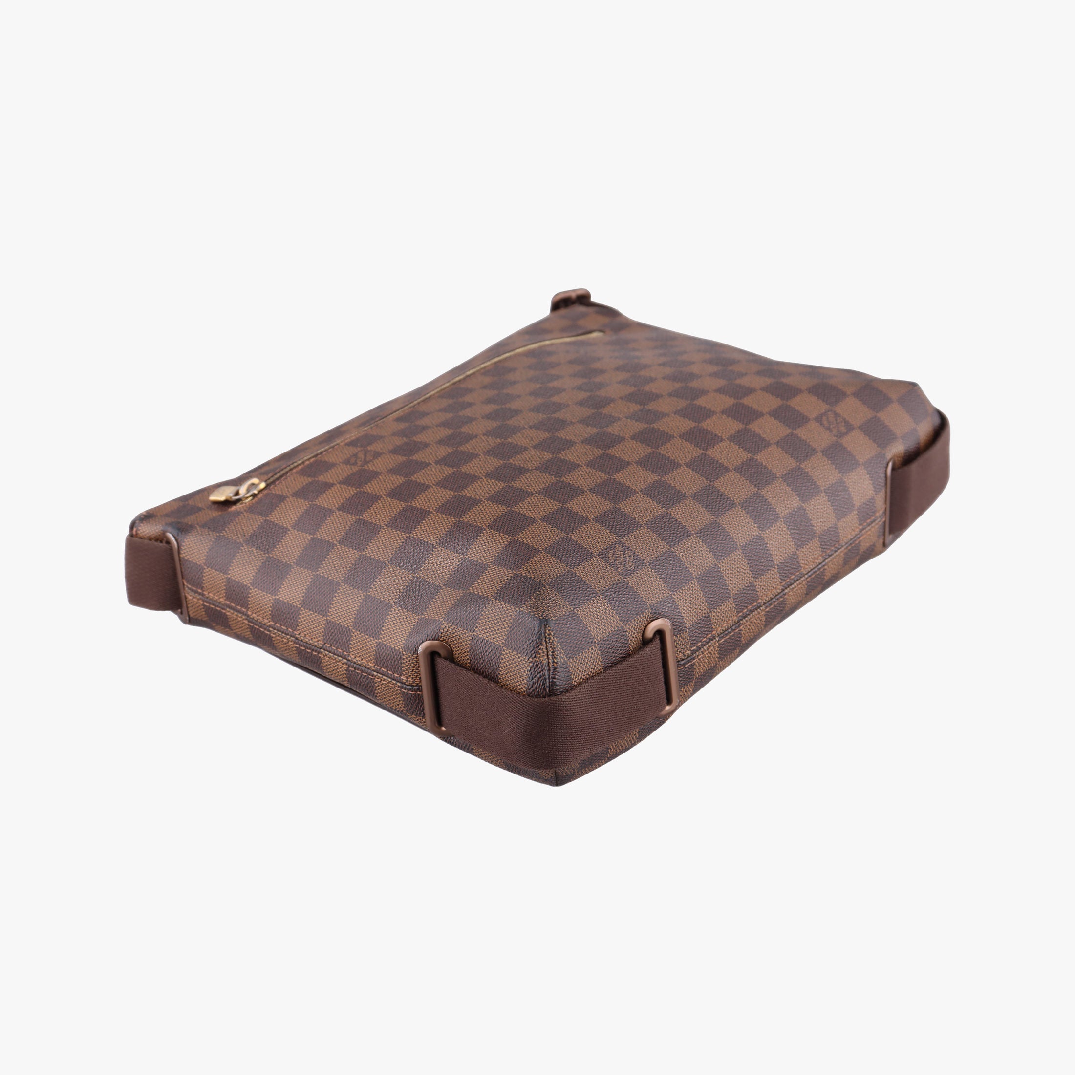 Pre-owned Louis Vuitton BROOKLYN MM EBENE Damier Canvas N51211 shoulderbag | stylenewstar
