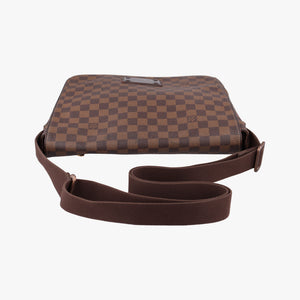 Pre-owned Louis Vuitton BROOKLYN MM EBENE Damier Canvas N51211 shoulderbag | stylenewstar