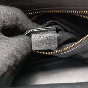 Pre-owned Celine Luggage Mini Shopper Black Leather  handbag | stylenewstar