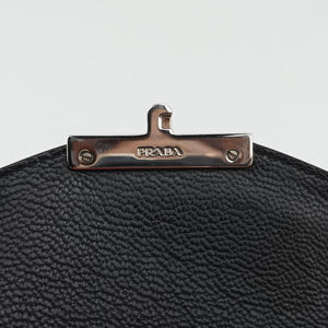 Pre-owned Prada Sound Lock Red SAFFIANO Leather BN0924 shoulderbag | stylenewstar