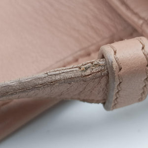 Pre-owned Prada Sound Flap Pink lambskin  shoulderbag | stylenewstar