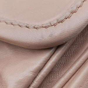 Pre-owned Prada Sound Flap Pink lambskin  shoulderbag | stylenewstar