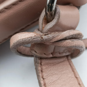 Pre-owned Prada Sound Flap Pink lambskin  shoulderbag | stylenewstar