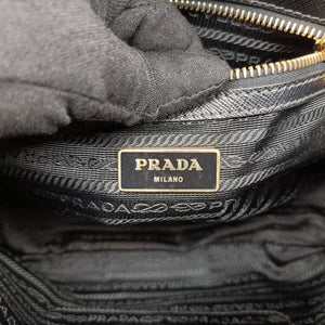 Pre-owned Prada Galleria Black SAFFIANO Leather BN2274 shoulderbag | stylenewstar