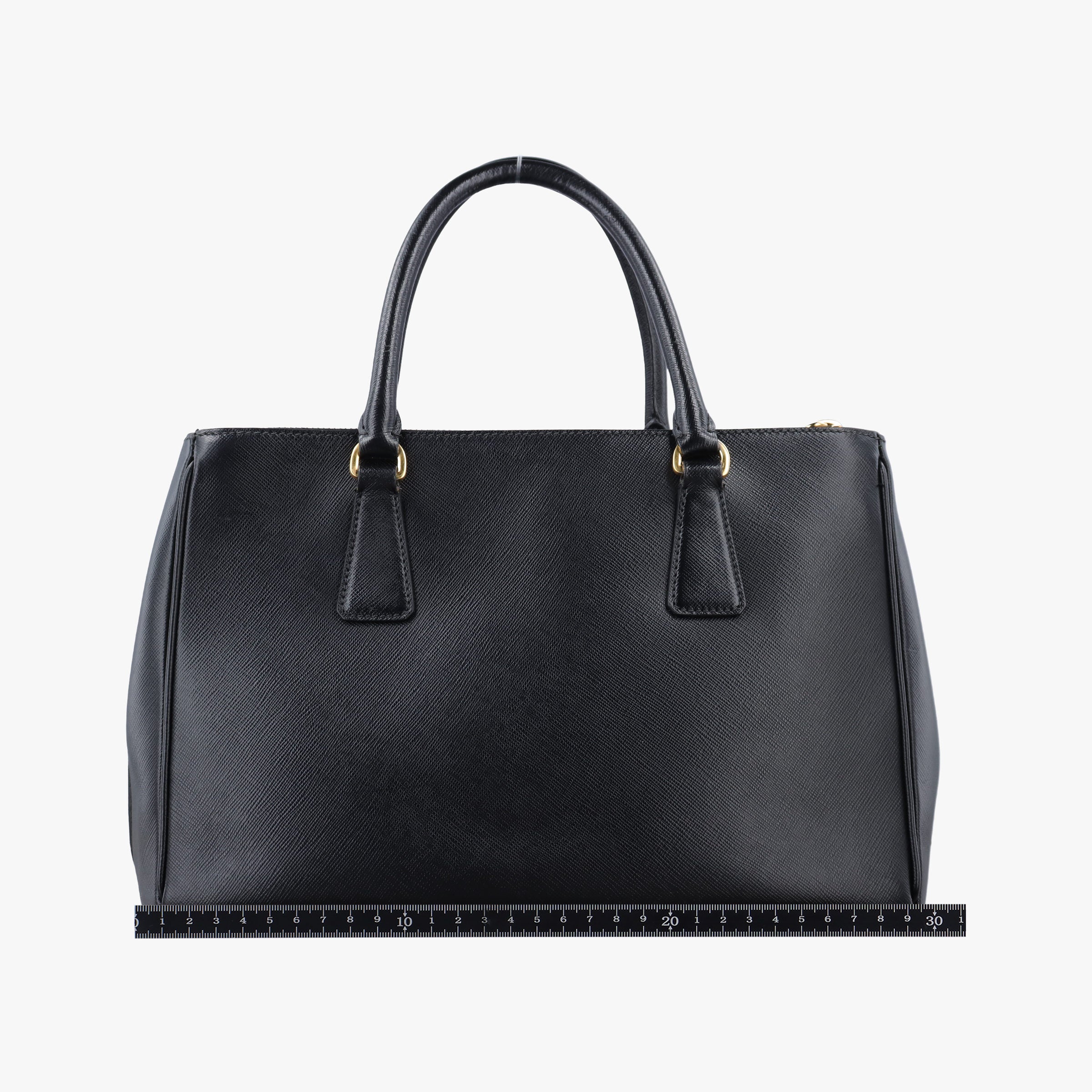 Pre-owned Prada Galleria Black SAFFIANO Leather BN2274 shoulderbag | stylenewstar
