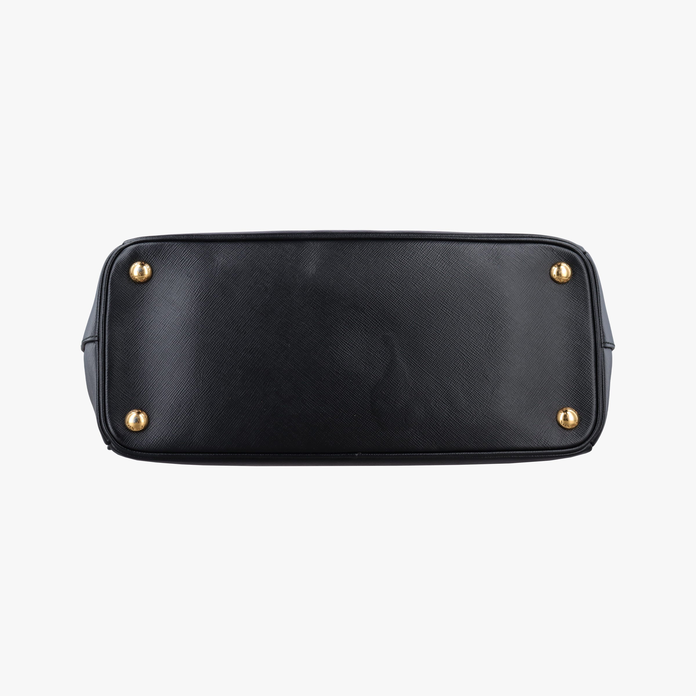 Pre-owned Prada Galleria Black SAFFIANO Leather BN2274 shoulderbag | stylenewstar