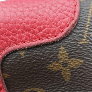 Pre-owned Louis Vuitton ESTRELA brown×COQUELICOT Monogram Canvas×calf leather M51193 handbag | stylenewstar