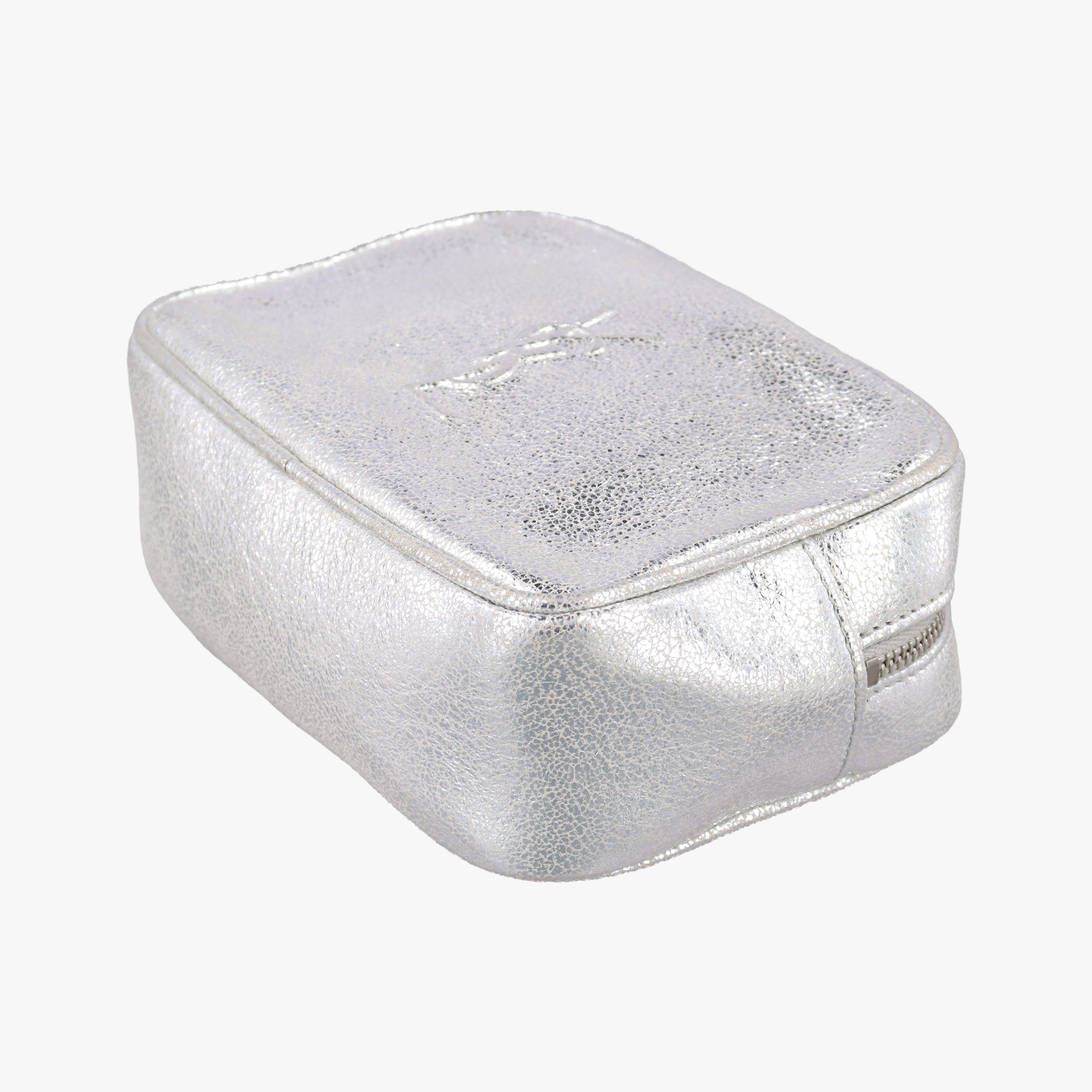 Secondhand Yves Saint Laurent Lou camera Silver Leather 527096 shoulderbag | stylenewstar