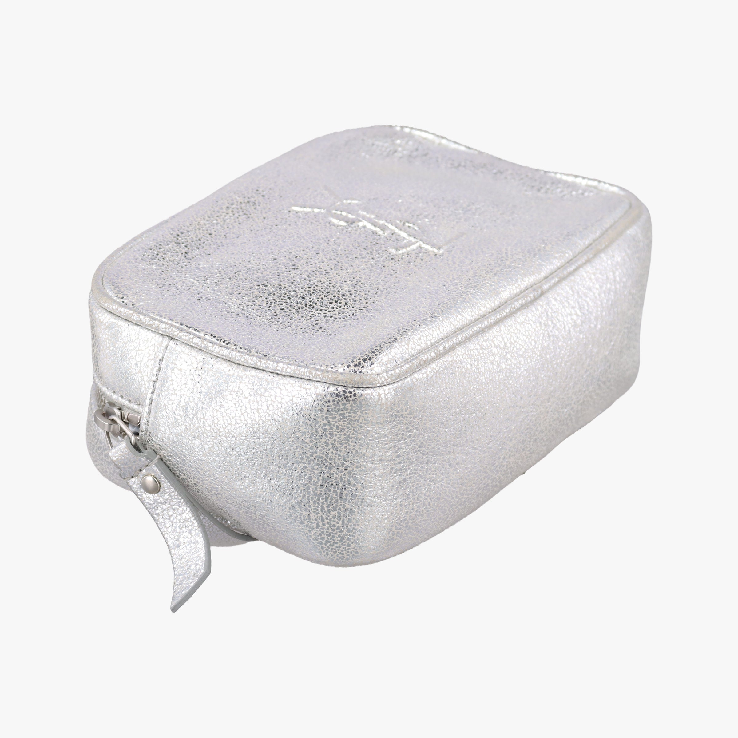 Secondhand Yves Saint Laurent Lou camera Silver Leather 527096 shoulderbag | stylenewstar