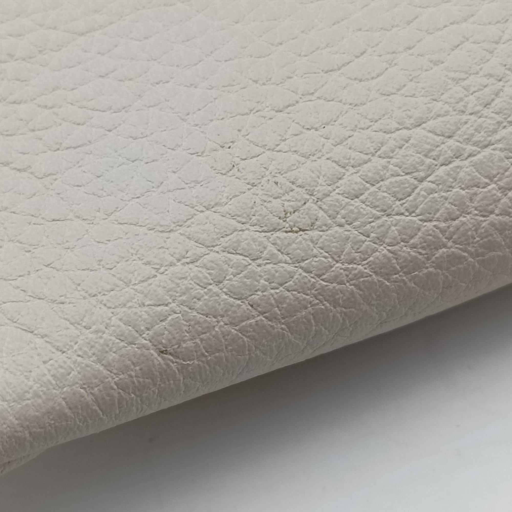 Pre-owned Gucci Print White Leather 527792 bum bag/waist bag | stylenewstar