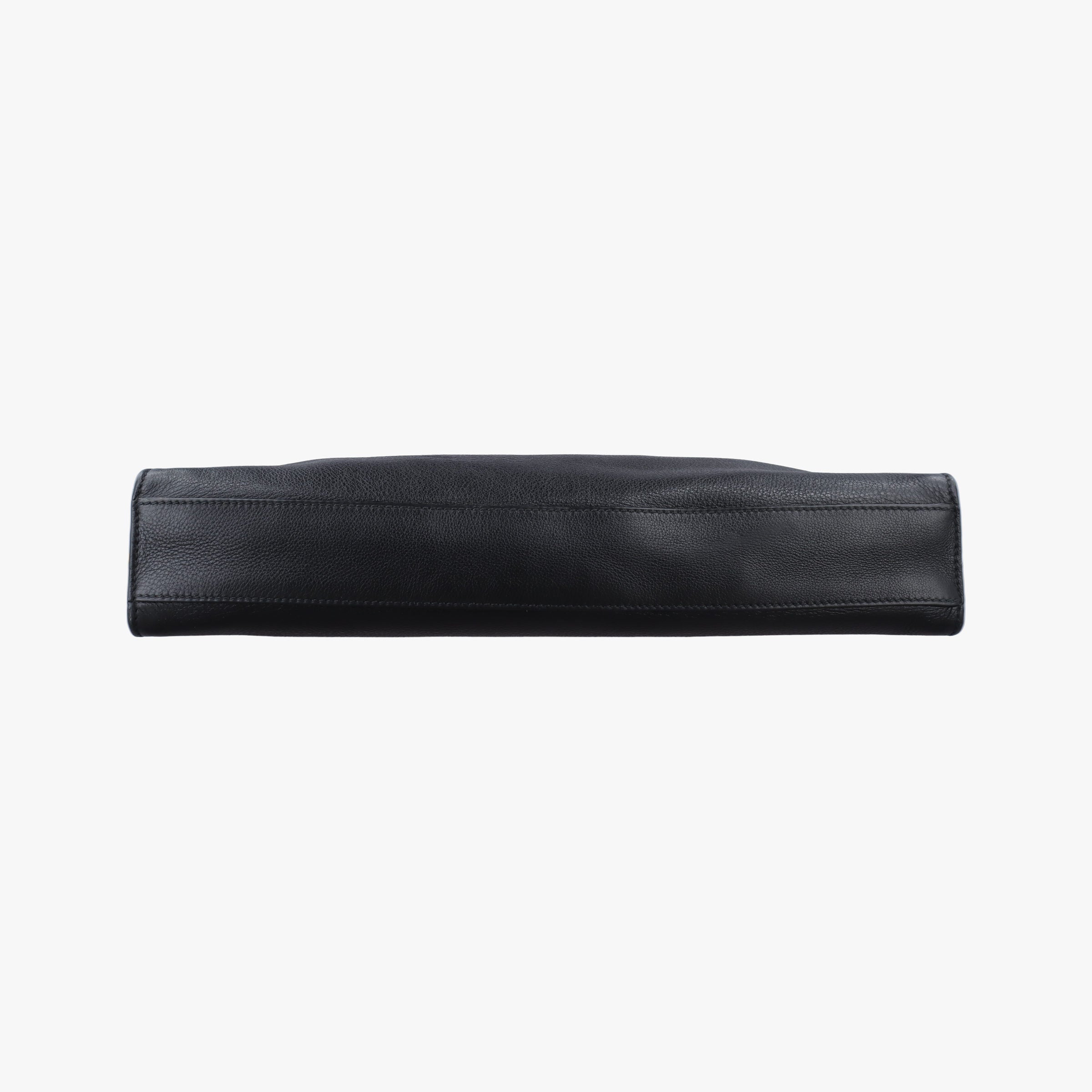 Pre-owned Prada Vitello Phenix Black Leather  shoulderbag | stylenewstar