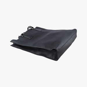 Pre-owned Prada Vitello Phenix Black Leather  shoulderbag | stylenewstar