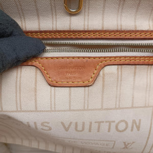 Vintage Louis Vuitton Neverfull MM Azur Damier Canvas N51107 shoulderbag | stylenewstar
