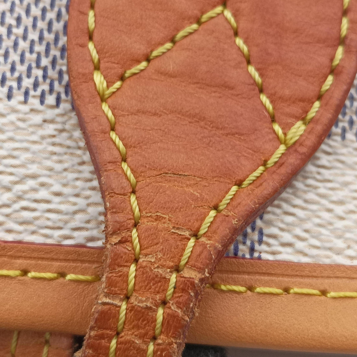 Vintage Louis Vuitton Neverfull MM Azur Damier Canvas N51107 shoulderbag | stylenewstar