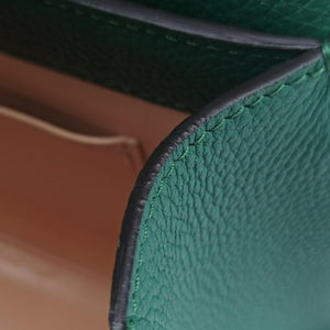 Pre-owned Moynat Legenne PM Green leather  shoulderbag | stylenewstar