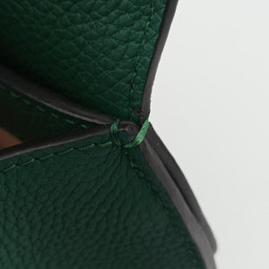 Pre-owned Moynat Legenne PM Green leather  shoulderbag | stylenewstar