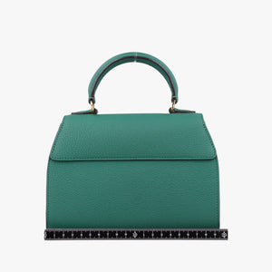 Pre-owned Moynat Legenne PM Green leather  shoulderbag | stylenewstar