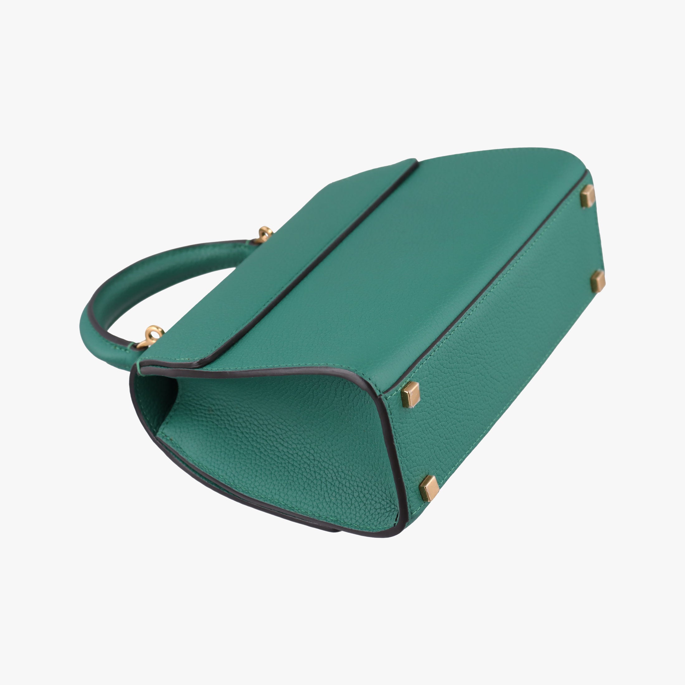 Pre-owned Moynat Legenne PM Green leather  shoulderbag | stylenewstar
