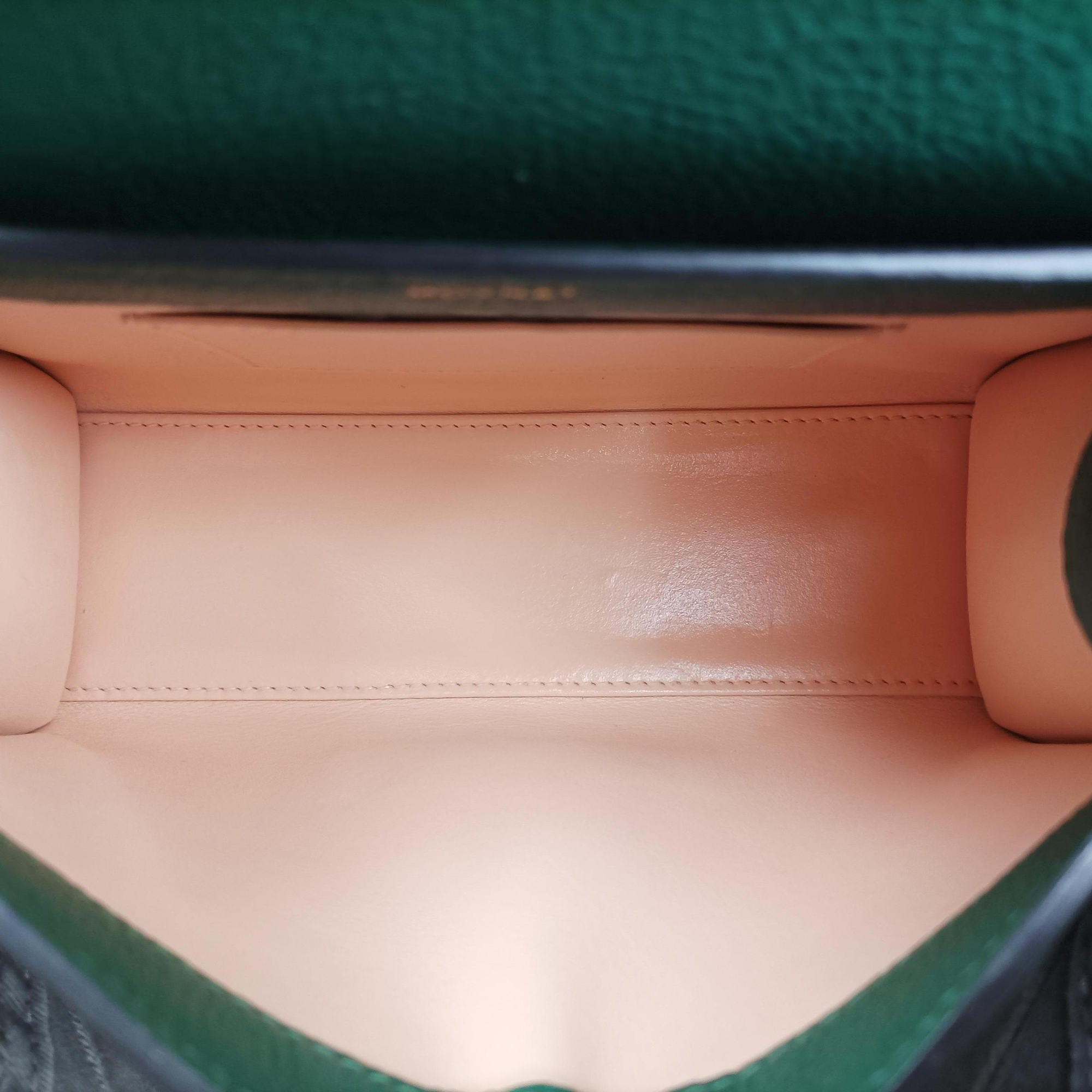Pre-owned Moynat Legenne PM Green leather  shoulderbag | stylenewstar